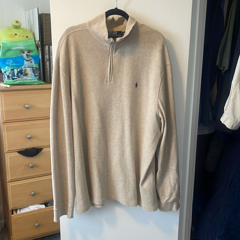 Ralph Lauren 1/2 zip sweater size XXL